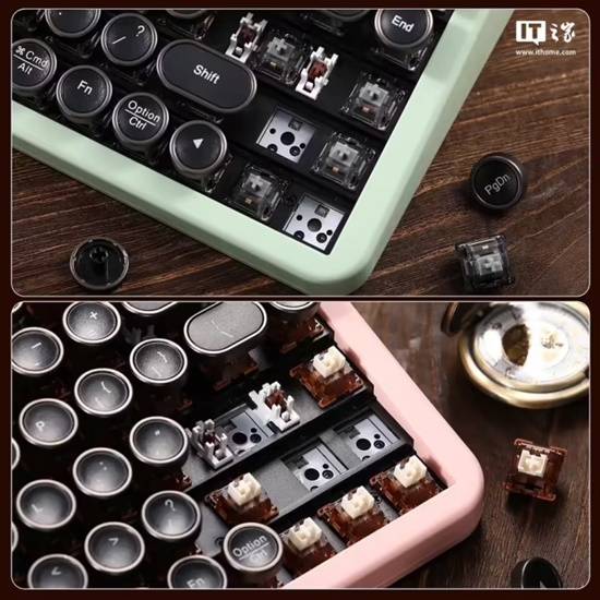 YUNZII推出QL75机械键盘新葡京网上赌场“打字机”复古设计(图1) YUNZII推出QL75机械键盘新葡京网上赌场“打字机”复古设计(图1)