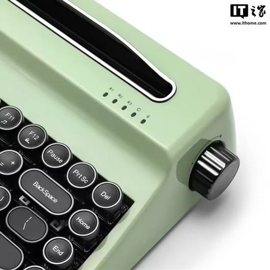 YUNZII推出QL75机械键盘新葡京网上赌场“打字机”复古设计(图3) YUNZII推出QL75机械键盘新葡京网上赌场“打字机”复古设计(图3)